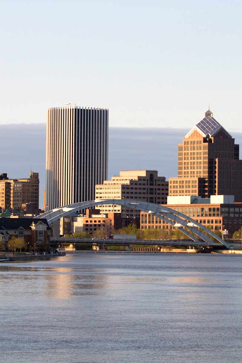 Rochester New York Skyline<br />
